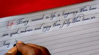 Best handwriting | most beautiful handwriting ever | neat writing #handwriting #cursive #art