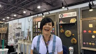 Quickcure clay Demo by Jaimie Dougherty-- Ranger Ink  booth-- Creativation 2020