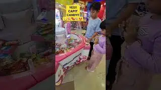 CAPIT PERMEN 😍🍬🍭🤩 #shorts #short #mesincapit #games  #candies #candy #permen  #snack #fun #mall