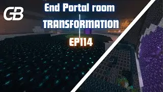 End portal room TRANSFORMATION!! EP114