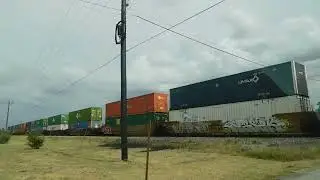 UP5507 Eastbound in Tye TX Wednesday July 17 2024