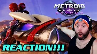METROID BIKE?!! SAMUS ON A BIKE?!!! | Digital Gator Reacts to Metroid Prime 4 Release Date Trailer