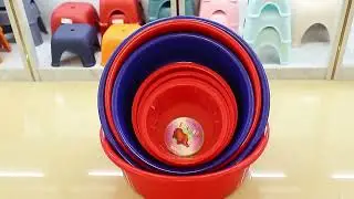 #wholesale #plastic #basin #largecapacity Durable Round Bathroom Basin Baby Bath Tub Basin