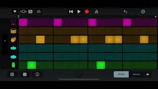 Modern 808 Drum Machine Beat Pattern With A Tempo of 110 BPM On GarageBand 