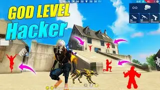 Free Fire God Level Hacker Gameplay | Hackers in Free Fire [23 Kills Booyah]