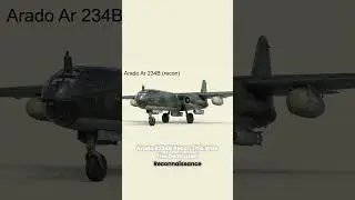 WWII German Aircraft (Part-4) #shorts #wwii #luftwaffe #militaryhistory #warbirds