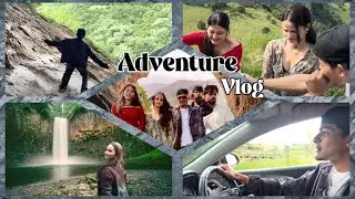 Exploring UK 🇬🇧 With The Squad | Thor's Cave 🏔 + Lumsdale Waterfall 🌊