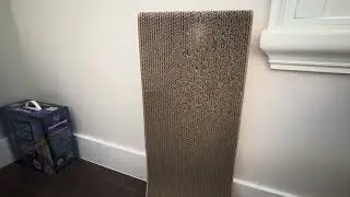This L-Shaped Cat Scratcher Stopped My Cat from Scratching the Couch
