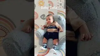 Baby Dela Rocking on his couch after a long day lol #baby #youtubeshorts #cutebabies