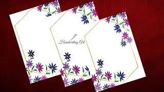 project work designs|easy border designs for project work | paper border design for school project