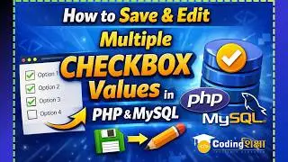 How to Insert and Edit Checkbox Values in Database (PHP + MySQL)