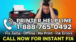 Printer Helpline Number USA | Fix Printer Not Printing, Offline & Error Issues