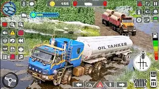 Drive Heavy Cargo Truck Trailer in Oil Transporter Truck Simulator Games 2021.