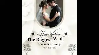 The Biggest Wedding Trends of 2023 11  #usa #australia #canada #fyp #wedding  #weddingdress