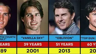Tom Cruise Transformation From 1980 to 2024