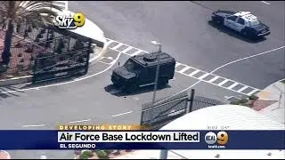 LA Air Force Base Lockdown Lifted After Reports Of Suspicious Person
