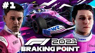 F1 2021 BRAKING POINT STORY MODE #1 | The Rise and Fall of Aiden Jackson