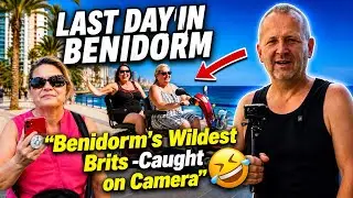 Our Final Day in Benidorm! 🎤 Lost Footage, Scooter Squad & 5-Star | Villasol Campsite Tour