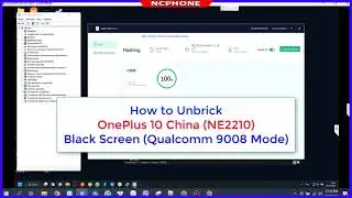 How to Unbrick OnePlus 10 Pro (NE2210) Stuck EDL (Black Screen) 13/03/2023 | NC PHONE