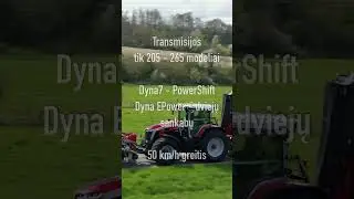 MF 8S - vidutinio dydžio Massey Ferguson traktoriai