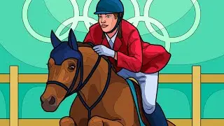 Olympic Games Paris 2024 Equestrian Horse Riding #paintbynumbers #heycolor #colorwithme #relaxing