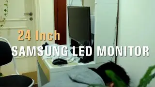 Samsung Led Monitor / REPLACING old Computer Monitor /Housewife Vlog