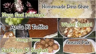 New Year 2026 First Vlog 🤗 Immunity Booster Recipes 💪Firework 🎆 Winter Days☃️ Life of a house wife 🏠