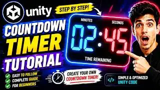 Unity Timer Tutorial | Unity Countdown Timer | How To Make Timer In Unity