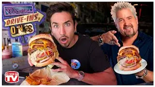 Eating at Guy Fieri's Favorite Burger Restaurant... (Diners, Drive ins, and Dives)