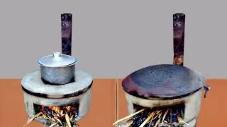 Amazing ideas, most beautiful cement stove You can get two benefits from this stove | cement stove