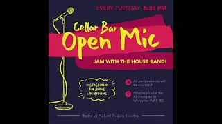 Cellar Bar House Band @ The Cellar Bar Open Mic