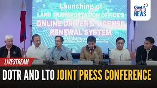 LIVE: DOTr and LTO joint press conference (July 10, 2025) | GMA Integrated News