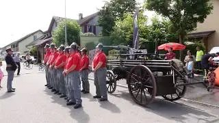 Feuerwehrverein Othmarsingen und seine Handdruckspritze