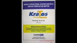 KraTos Micro Fiber PP54+, Kratos Macro Fiber PS 12mm, Fiber Reinforcement for Concrete