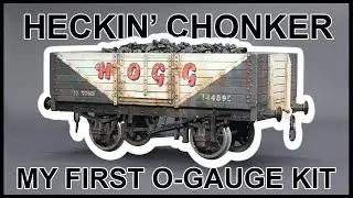 Building and Weathering an O Gauge Model Railway Open Wagon