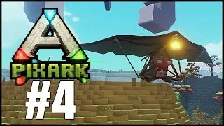 ABERRATION ITEMS IN PIXARK?! - Hang Glider & Copper Tools! - PIXARK GAMEPLAY EP 4