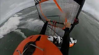 Windsurfing Orewa 060825. Severne Pyro 99, Blade Pro 5.3