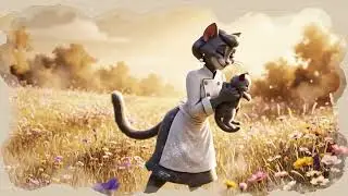 Adopted Kitten Leave Behind Foster mom 💔 #shorts #cat #catanimation