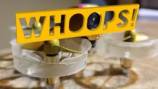 Tiny Whoop - Cracked But Capable Free flight #DaLunchBoxV2
