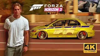 Build Tutorial | Brian O'Conner - Mitsubishi Lancer Evolution in Forza Horizon 3 #agitogaming