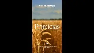 1.&deg; Culto de Prim&iacute;cias | Pr. Wolneir | Um DEUS Irado que Estende a M&atilde;o aos Pecadores