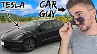 Ненавижу, но обожаю — убежденный фанат автомобилей впервые в жизни садится за руль Tesla
