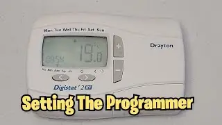 Установка программы на Drayton Digistat +2 RF - British Gas RC Plus