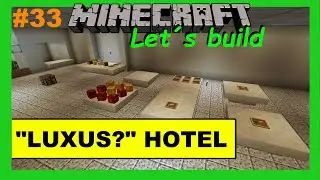 Hunger? Anfangen das Buffet zu bauen | Minecraft Luxus Hotel bauen | Server Unlimitedworld (33)