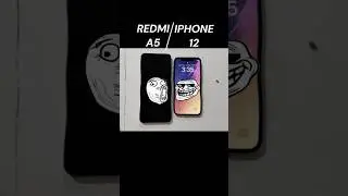 Redmi A5 vs iPhone 12 - Insane Speed Test⚡️#shorts #viralvideo