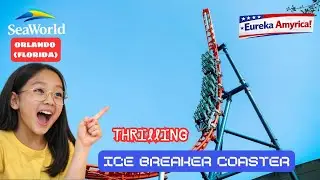 Amy&rsquo;s Big Thrill on Ice Breaker ❄️🐧🎢 | SeaWorld Orlando