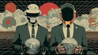 Daft Punk Sunset Protocol🌇✨ | Chillwave, Synthwave, Retro Funk, Nu Disco, Electronic Playlist