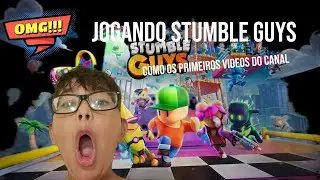 Jogando STUMBLE GUYS na conta do meu irm&atilde;o - ele ficou bravo