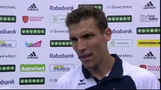Victor Charlet Post Match Interview #UEHC2015 #EHC2015
