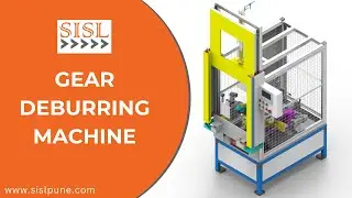 Gear Deburring Machine for Involute Bevel Gear | Samadhan Innovative Solutions LLP | SISL